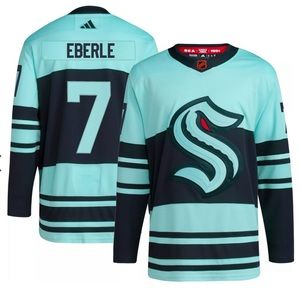 adidas '22-'23 Reverse Retro Seattle Kraken Jordan Eberle #7 Authentic Jersey